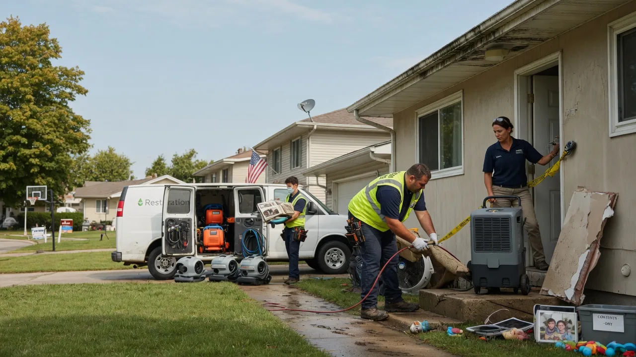 Water Damage Restoration in Independence, KS near me
